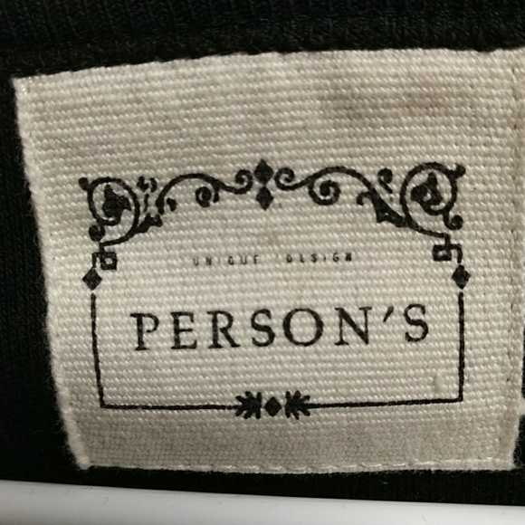 Unique Black Cardigan - Picture 3 of 3